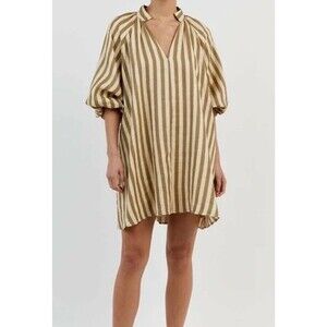 DISSH | Dresses | Dissh Lexi Natural Linen Mididress 2 Natural | Poshmark